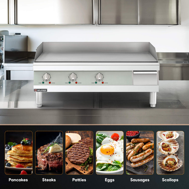 Wilprep 30" Griddle Countertop Electric