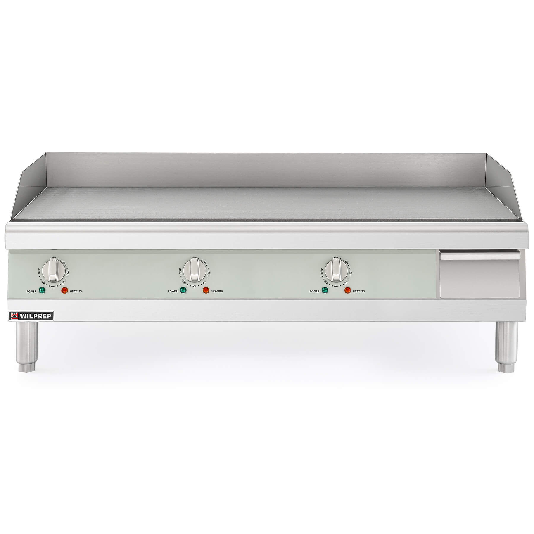 Electric Countertop Griddle Stainless Steel