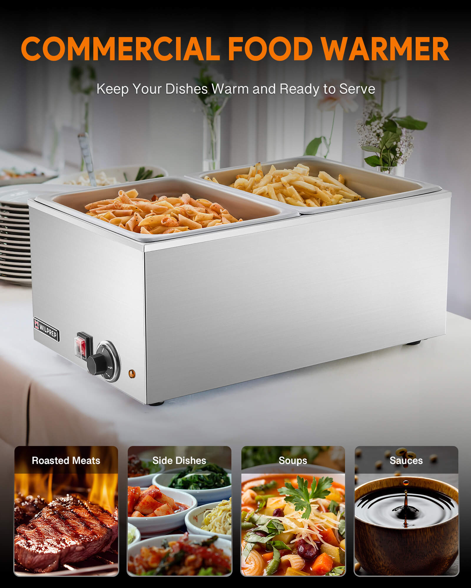Commercial Propane Food Warmer