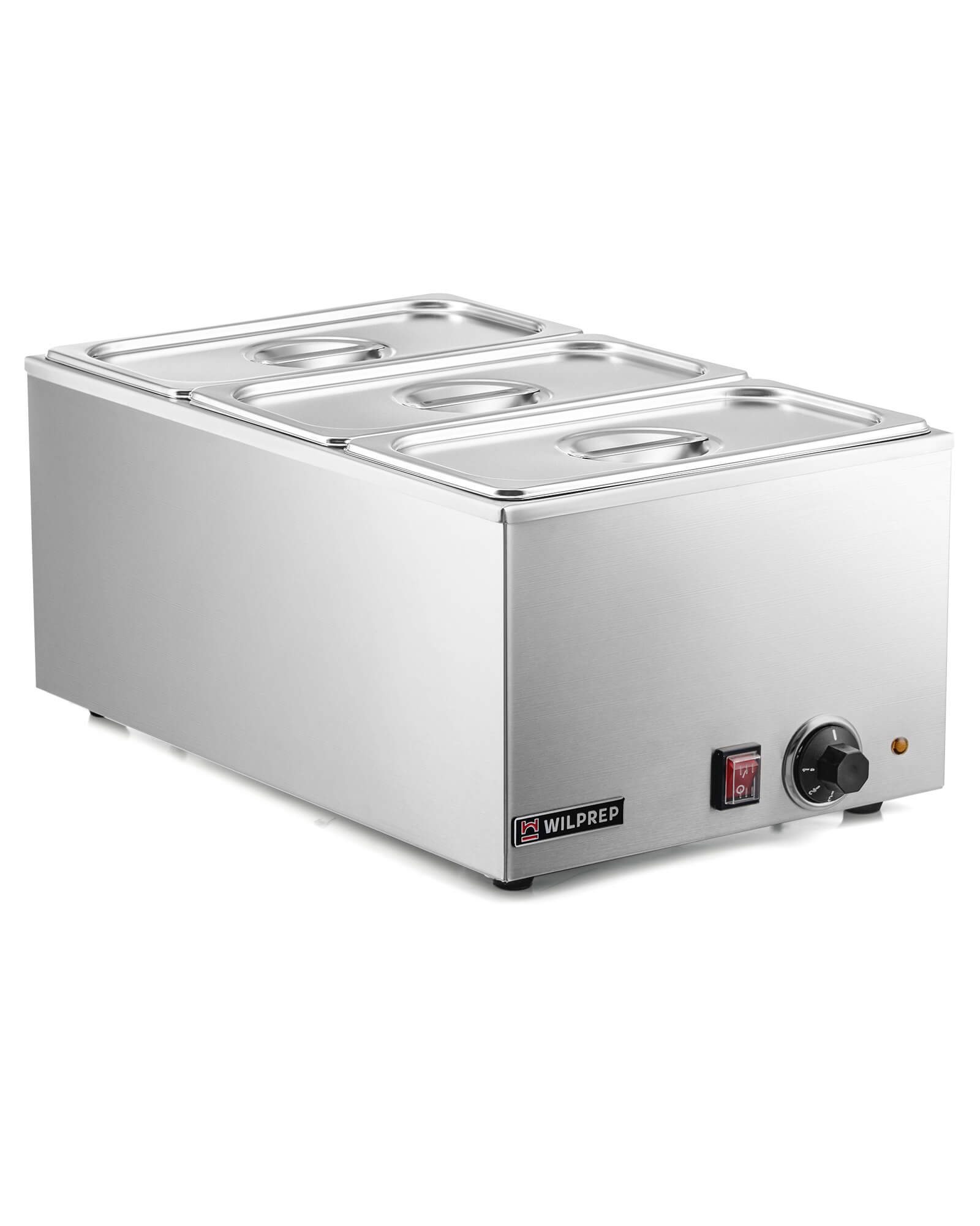 Wells Countertop Food Warmer with 3 Pan & Cover