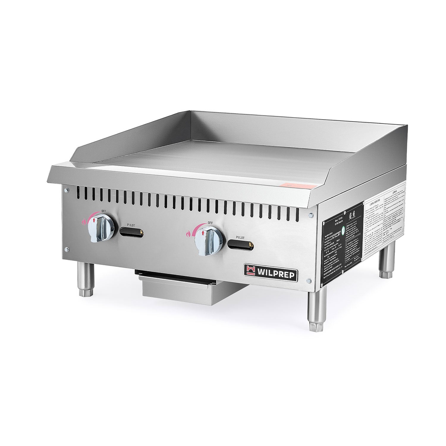 24 inch Commercial Gas Countertop Griddle
