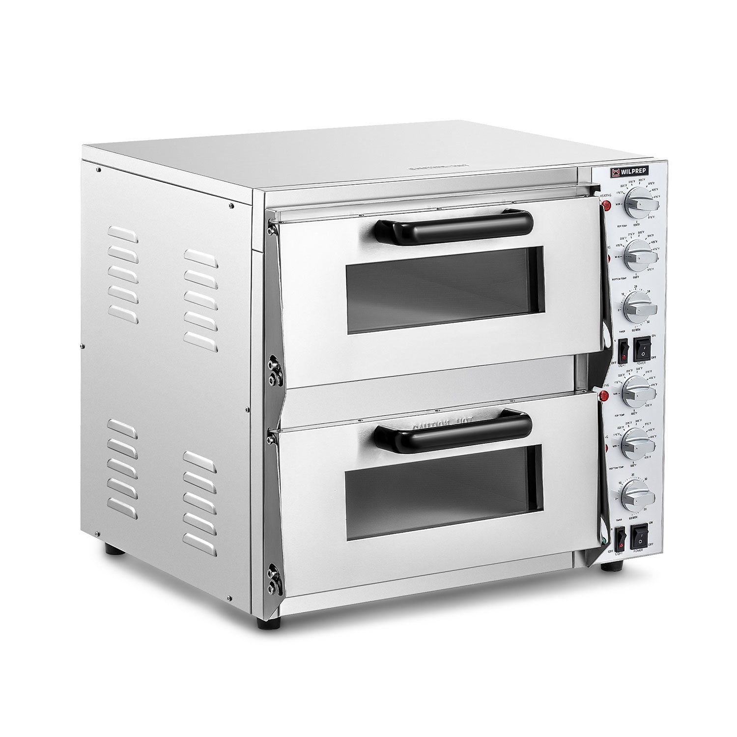 Commercial Countertop Pizza Oven Double Deck for 16" Pizza