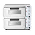 Commercial Countertop Pizza Oven Double Deck for 16" Pizza