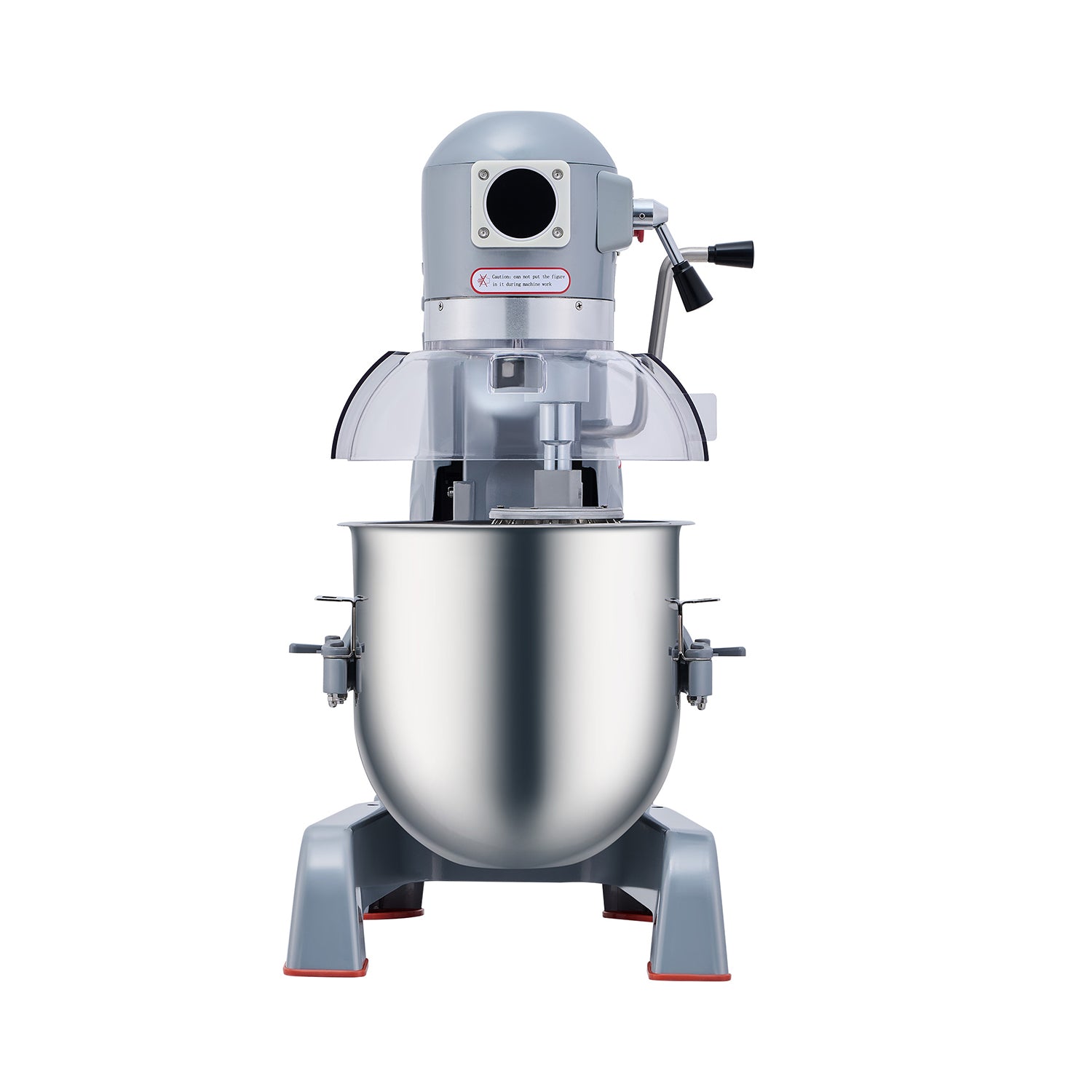30 qt Commercial Mixer, 1100W 3 Speed with Dough Hook Beater Whisk