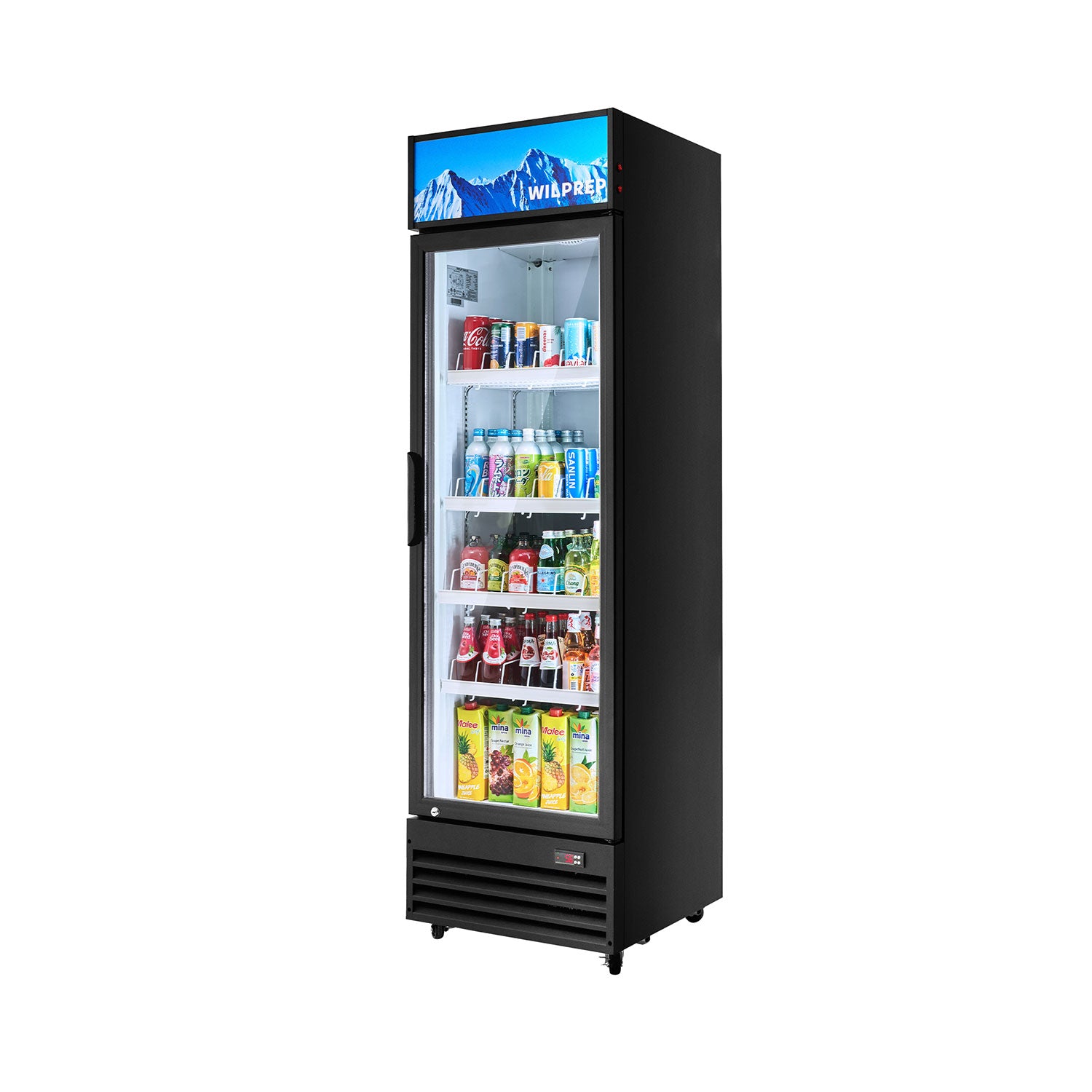 Wilprep single door commercial refrigerator