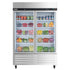 54" Commercial Reach in Refrigerator, 47 cu. ft. UL Certified Double-Door