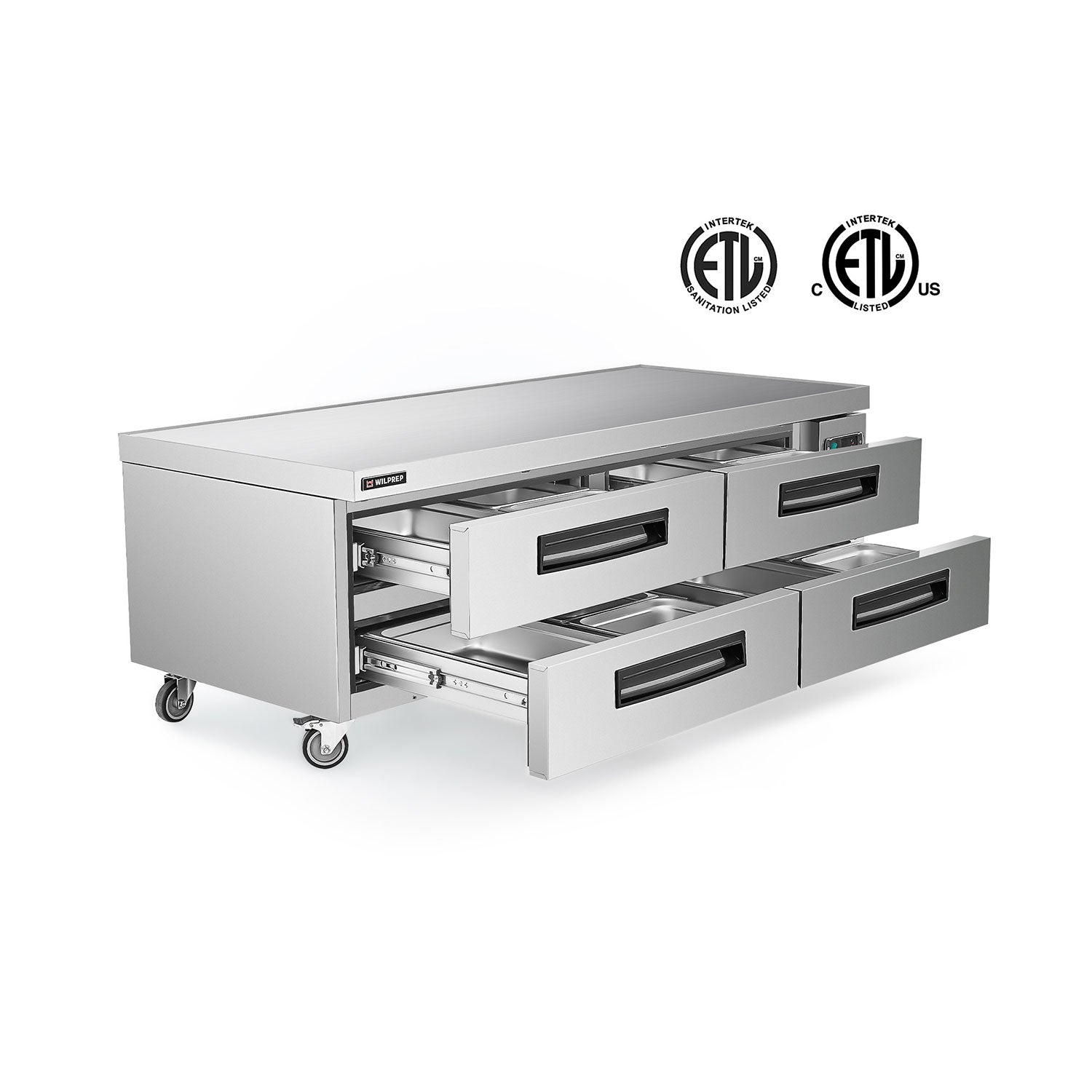 4 Drawer Refrigerated Chef Base