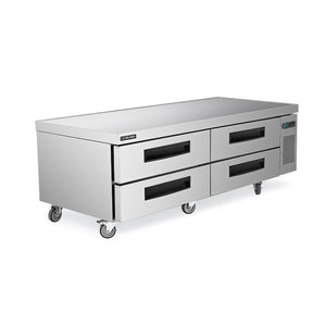 72" Commercial Chef Base Refrigerator 