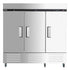81" Triple Door Commercial Freezer  72.8 cu. ft Capacity UL Certified