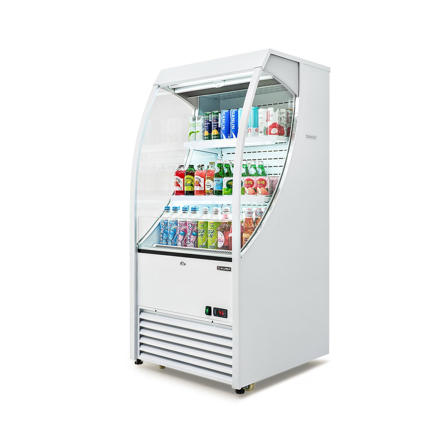 Wilprep 39-inch Vertical Open Air Refrigerator