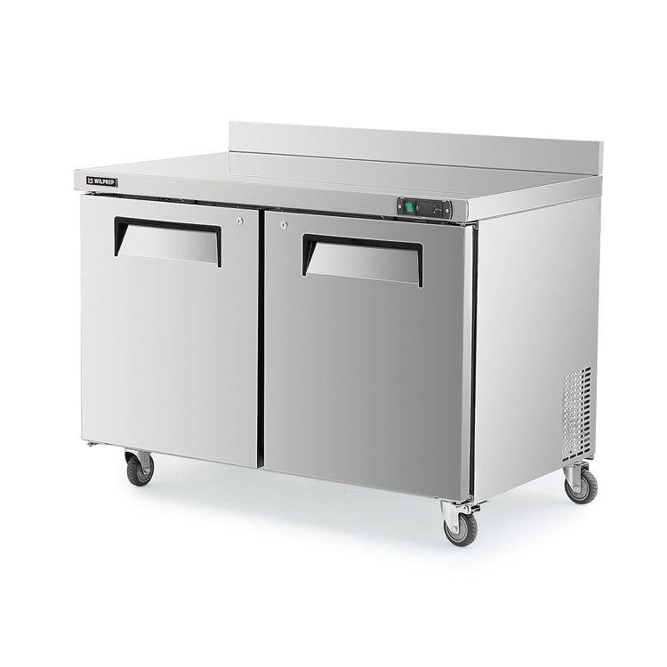 Wilprep 48-inch commercial worktop freezer