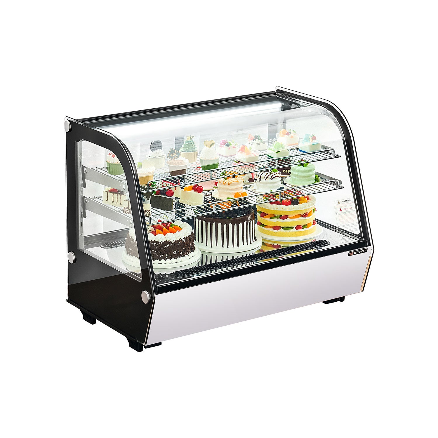 Wilprep 35-inch countertop display refrigerator