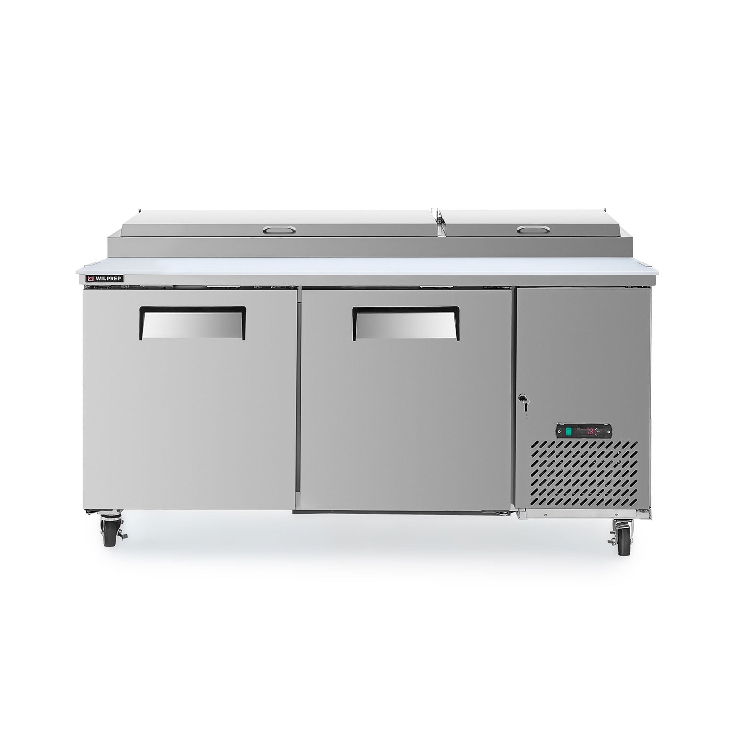 2 Door Refrigerated Sandwich Prep Table