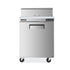 29" Single Door Commercial Salad Prep Table Refrigerator