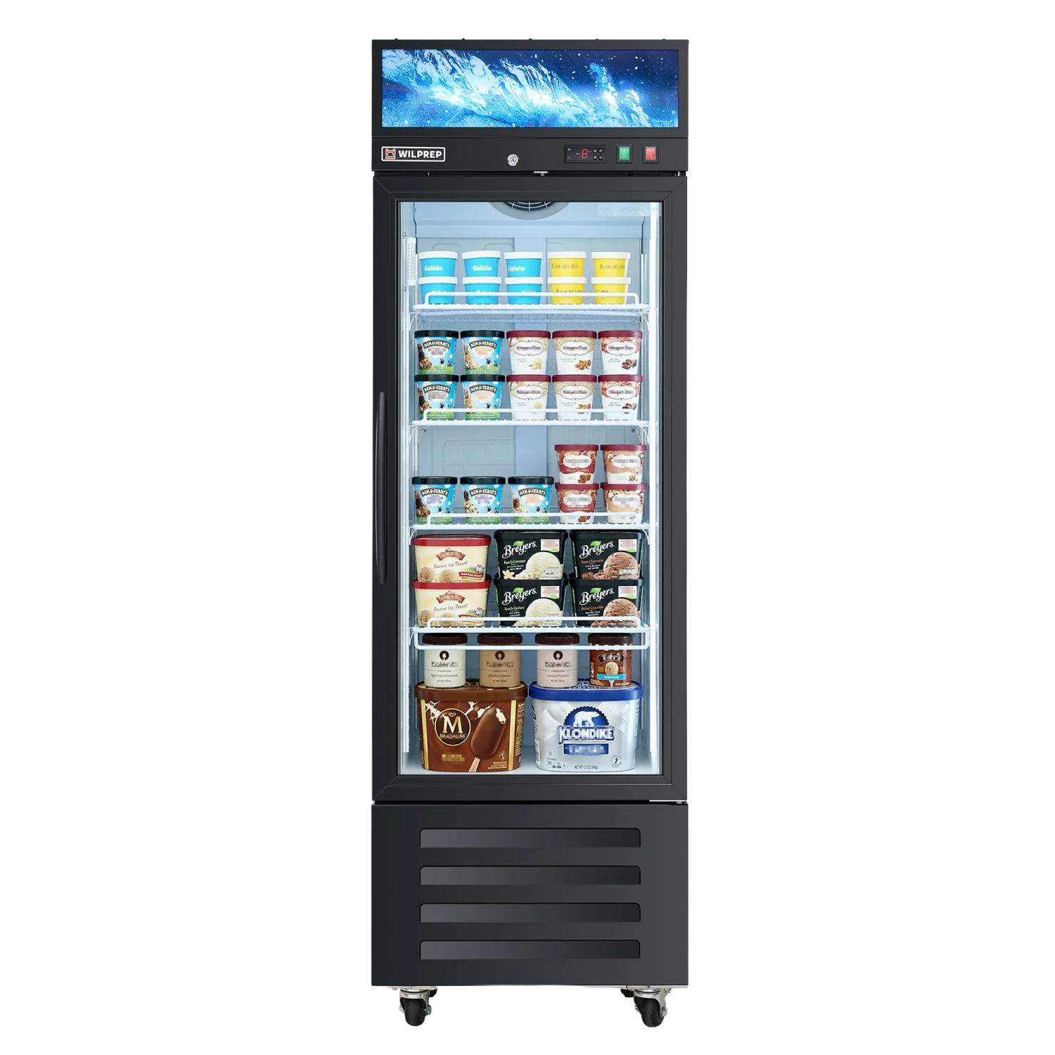 commercial display fridge