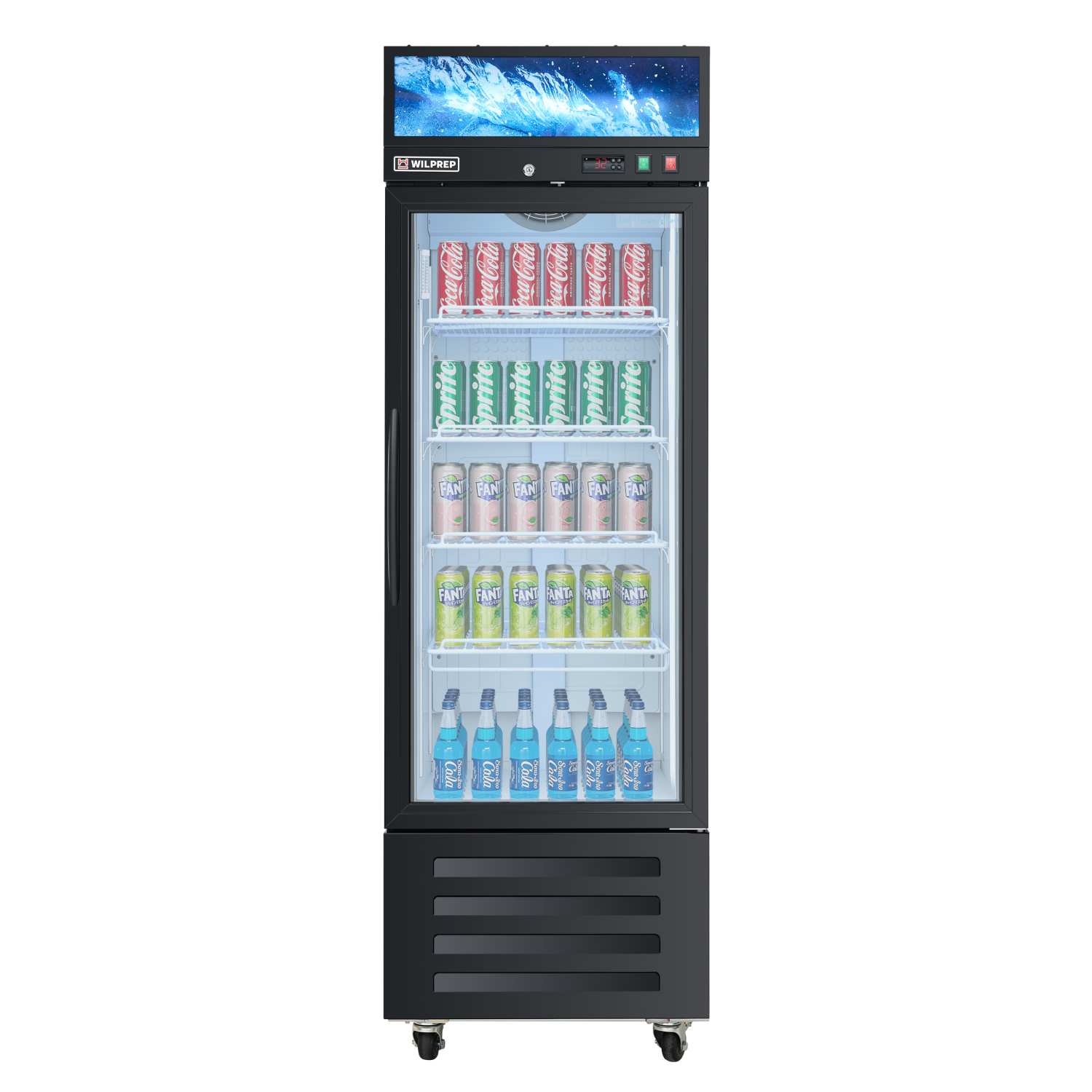 commercial display fridge
