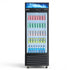 24" Commercial Single Door Display Refrigerator, 12.3 cu. ft. UL Certified