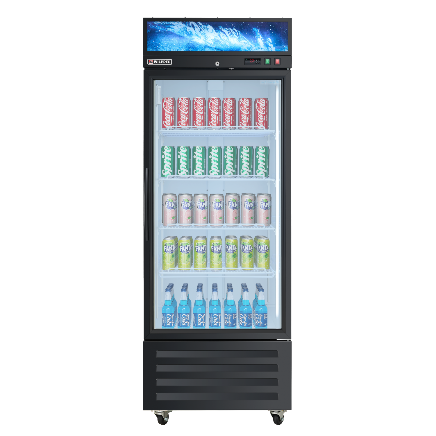 commercial display fridge