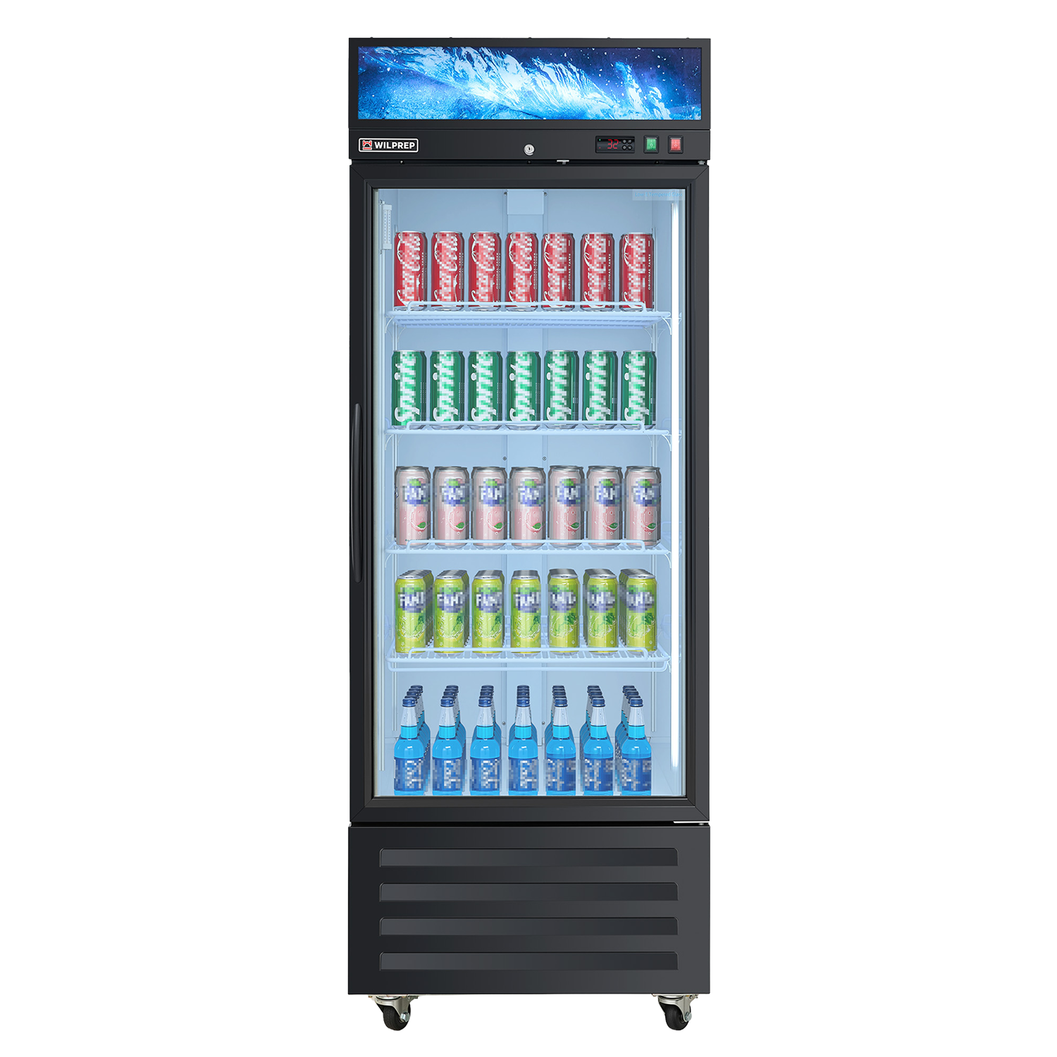 commercial display fridge