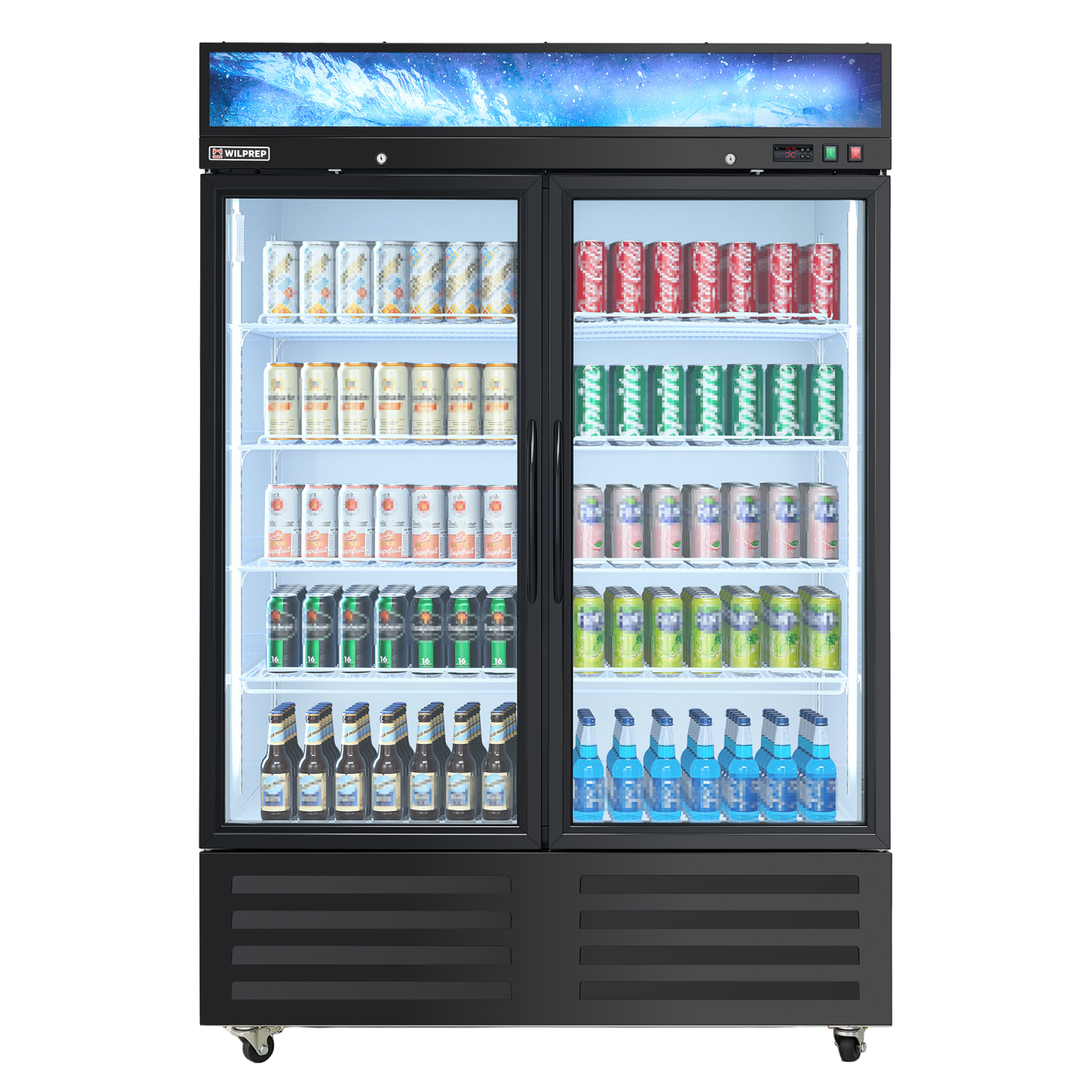 commercial display fridge