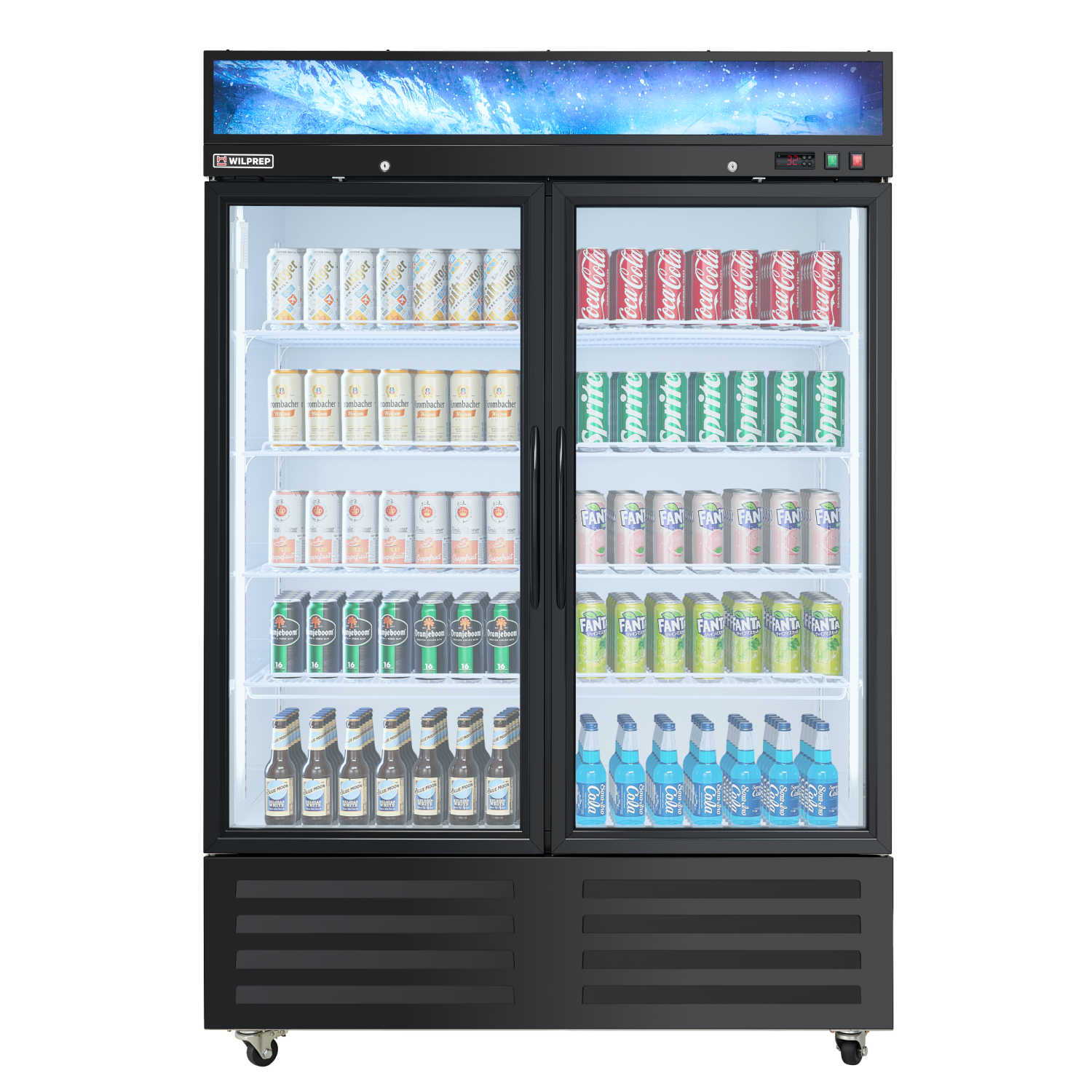 commercial display fridge