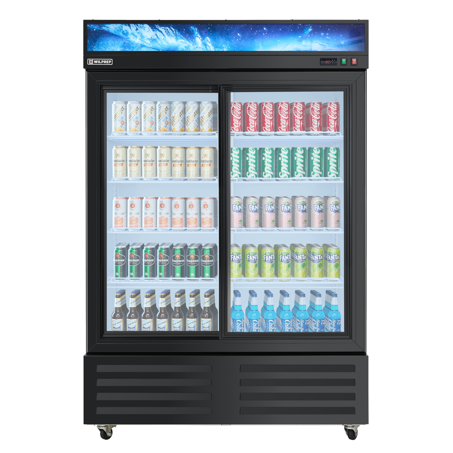 commercial display fridge