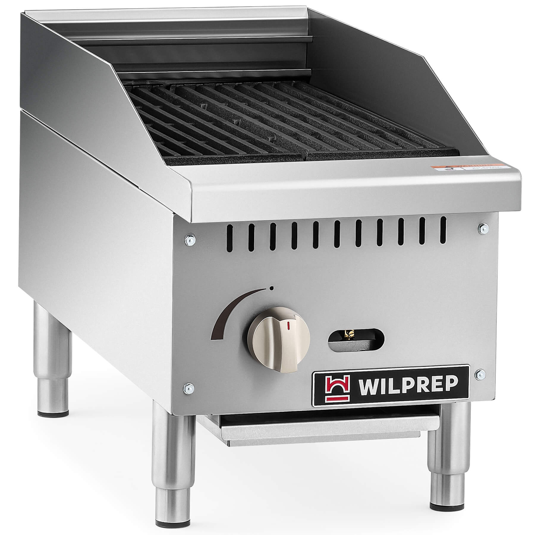 12 inch Commercial Charbroiler Free Shipping Wilprep Kitchen