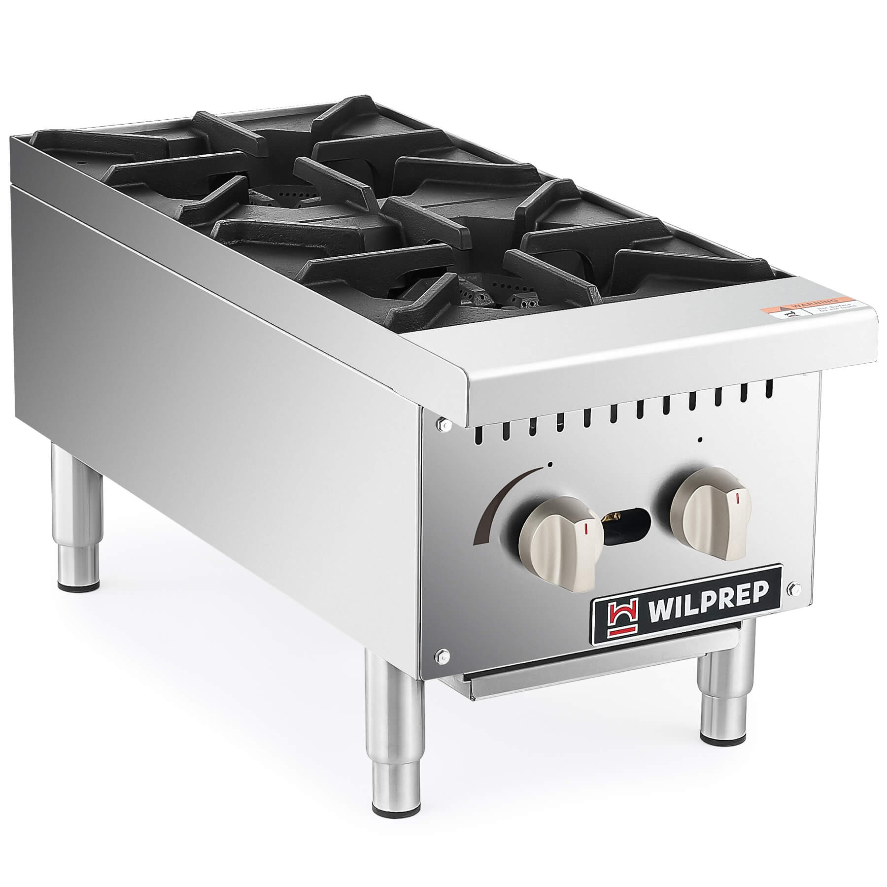 12" Natural Gas Range with Propane Conversion Kit Grates
