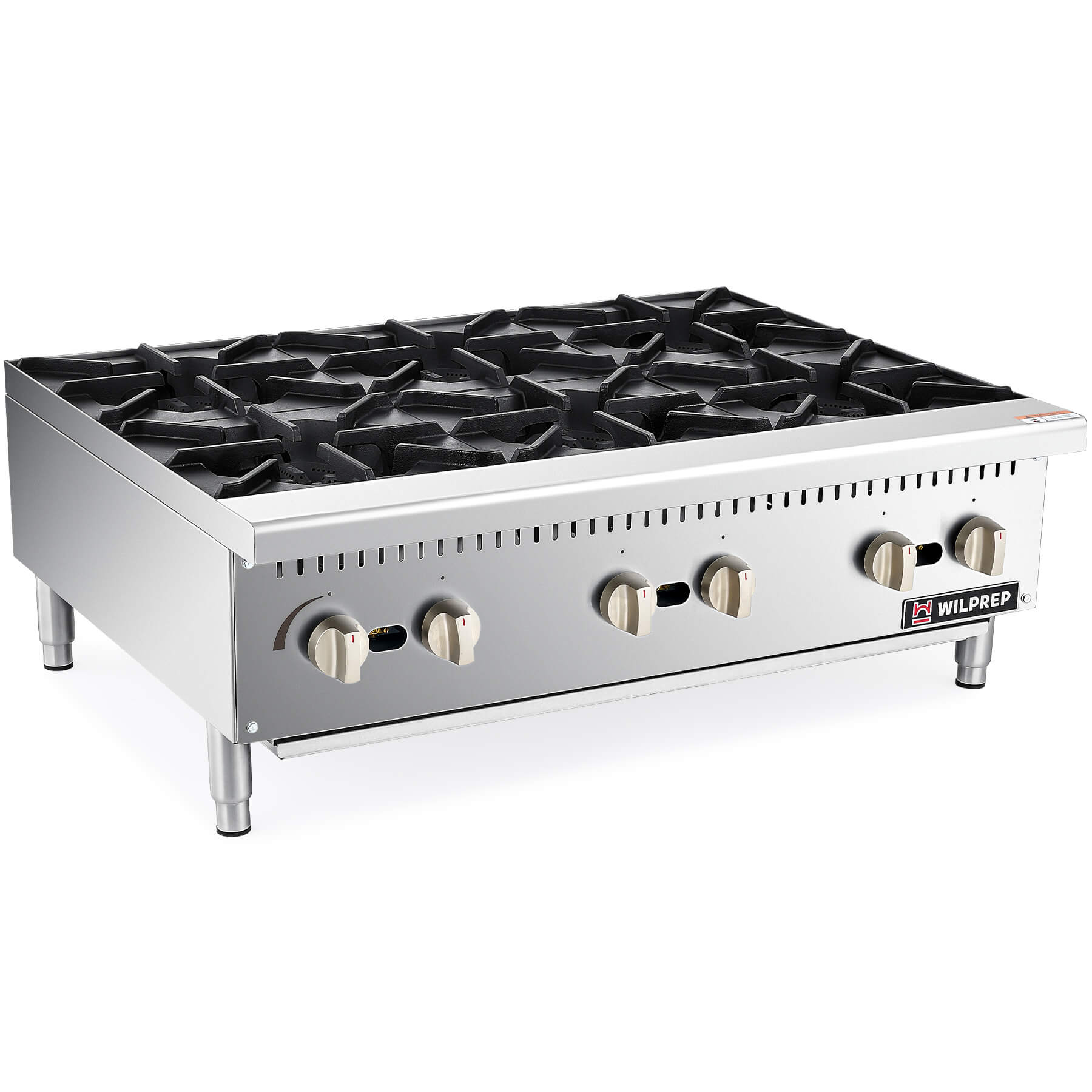 36" Natural Gas Range with Propane Conversion Kit Grates
