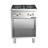 24" 4-Burner Commercial Gas Range with Storage Base-100,000 BTU