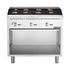 Natural Gas 36" 3 Burner Radiant Charbroiler with Storage Base-105,000 BTU