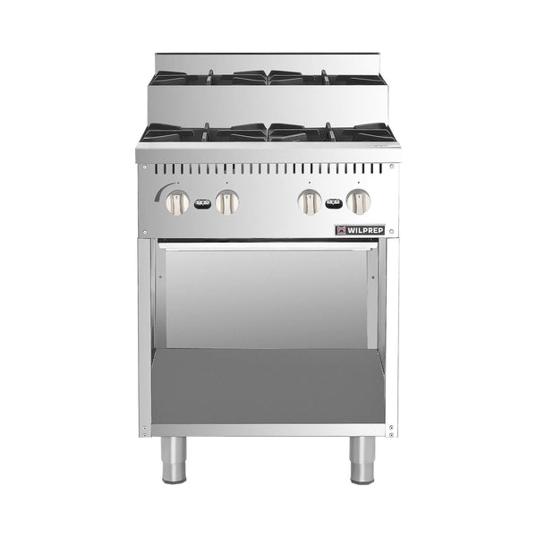 24" 4 Burner Step-Up Gas Range with Storage Base,104,000BTU
