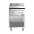 24" 4 Burner Step-Up Gas Range with Storage Base,104,000BTU