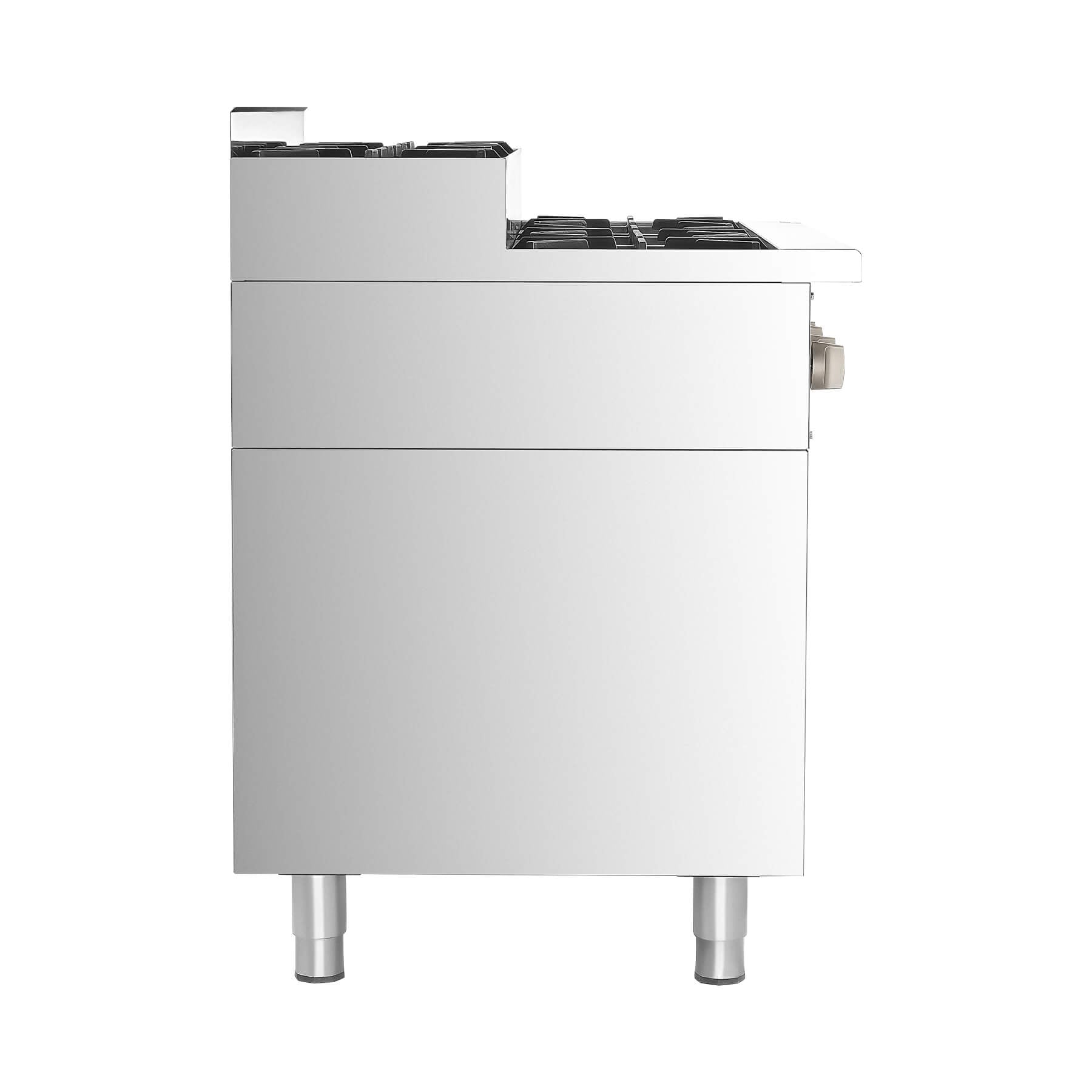 24" 4 Burner Step-Up Gas Range with Storage Base,104,000BTU
