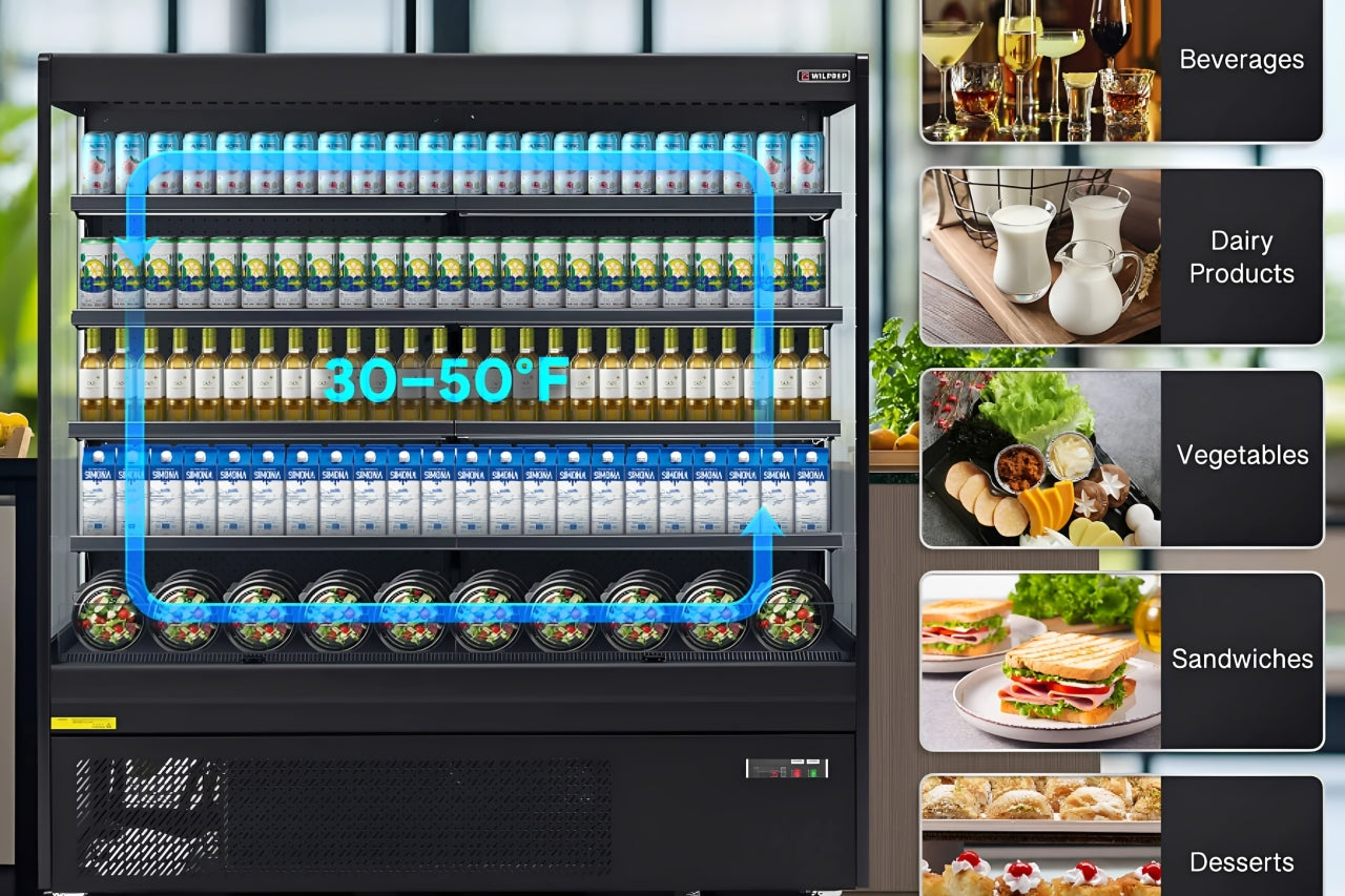 display fridge