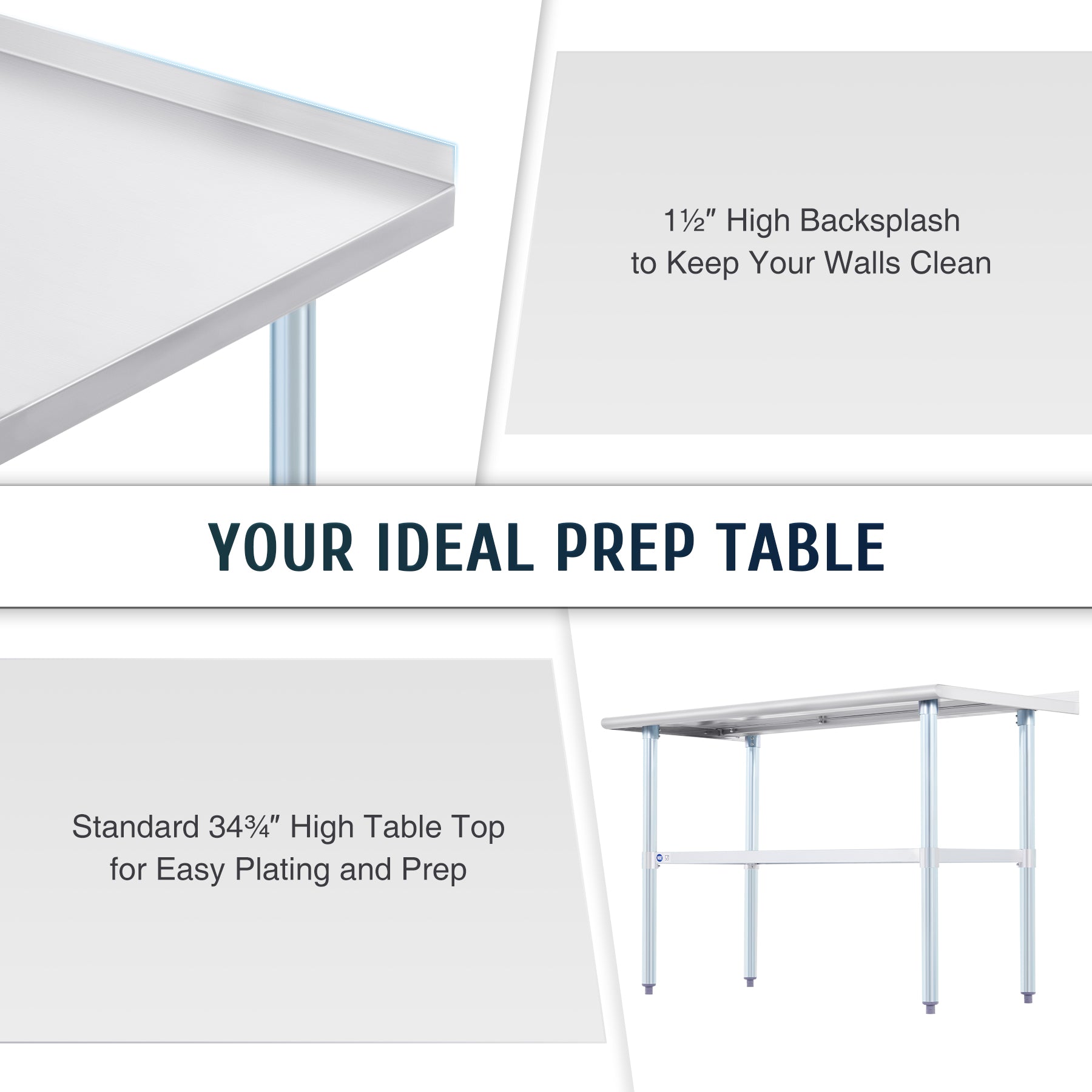 NSF CERTIFICATION Kitchen Worktable