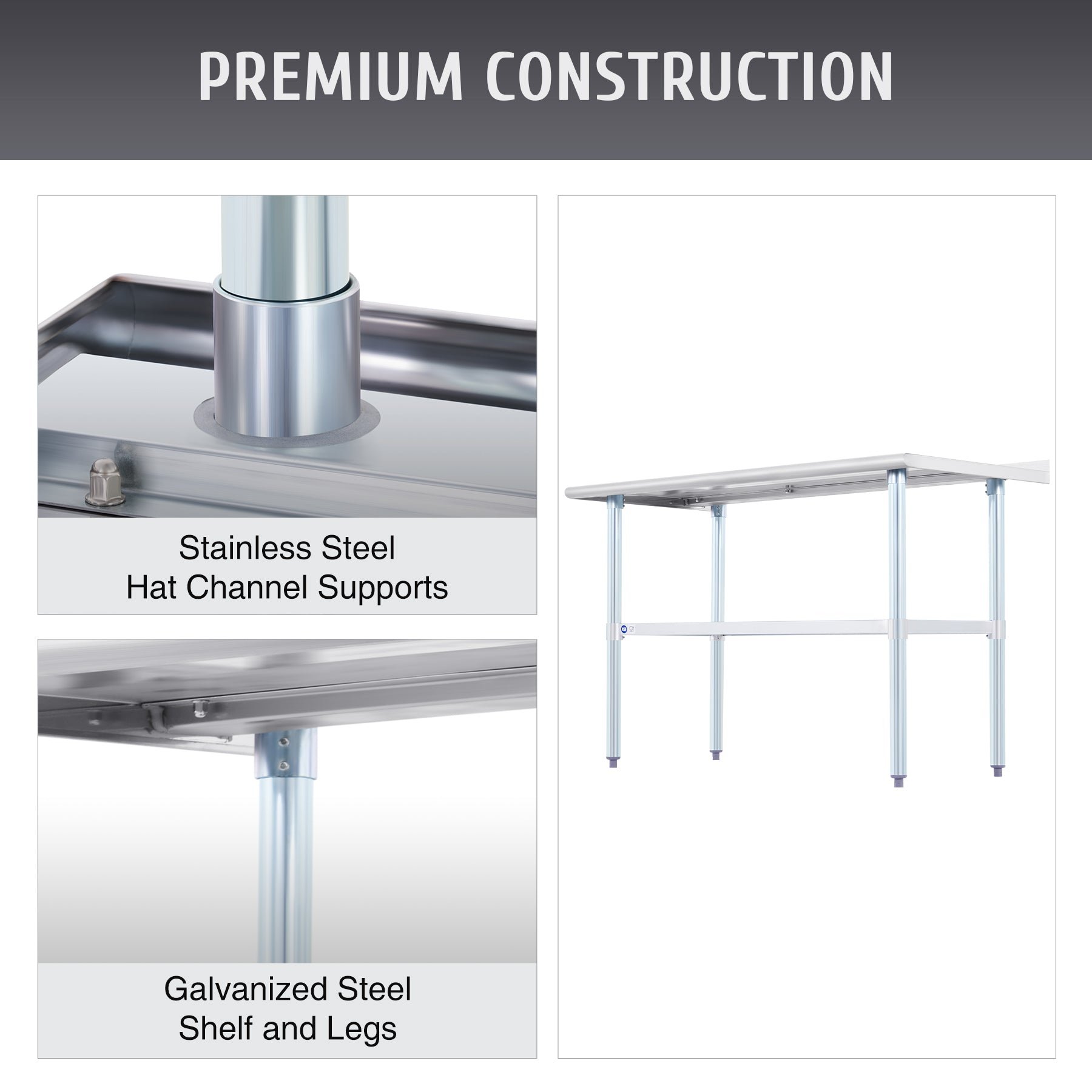 NSF CERTIFICATION Kitchen Worktable